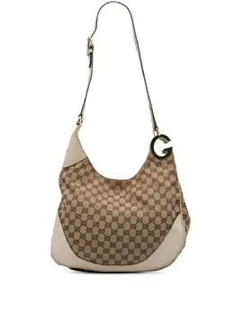 Gucci Pre-Owned: Коричневая сумка через плечо 
