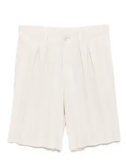 Homme Plissé Issey Miyake: Шорты на пуговицах 