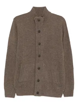 Barbour: Коричневый кардиган 