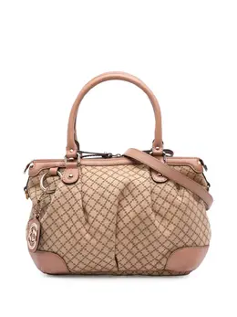 Gucci Pre-Owned: Коричневая сумка 