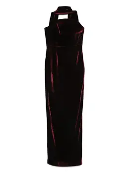 Roland Mouret: Бархатное платье 