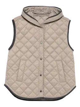 Brunello Cucinelli: Стёганый жилет 