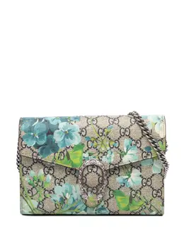 Gucci Pre-Owned: Кошелёк с растительным принтом 