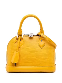 Louis Vuitton Pre-Owned: Жёлтая сумка 