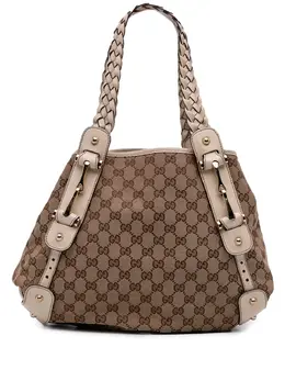 Gucci Pre-Owned: Коричневая сумка 