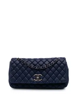 CHANEL Pre-Owned: Голубая сумка 