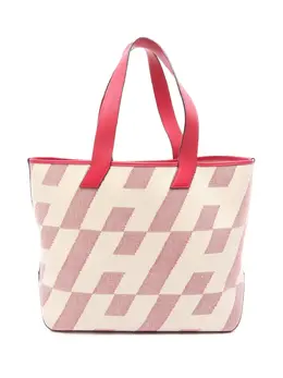 Hermès Pre-Owned: Розовая сумка-шоппер 