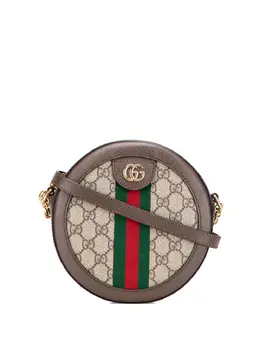 Gucci Pre-Owned: Коричневая сумка через плечо 