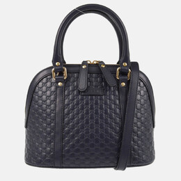 Gucci: Синяя сумка 