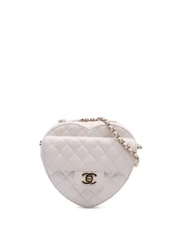 CHANEL Pre-Owned: Белая сумка через плечо 