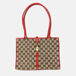 Gucci: Красная сумка  Jackie