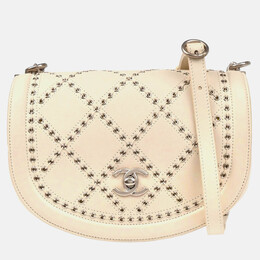 Chanel: Белая сумка 