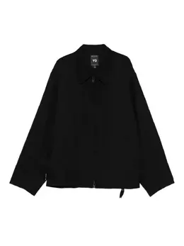 Y-3: Чёрная куртка 