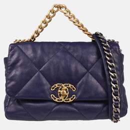 Chanel: Синяя сумка 