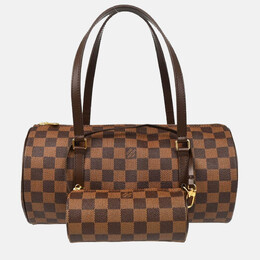 Louis Vuitton: Коричневая сумка  Papillon 30