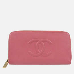 Chanel: Розовый кошелёк 