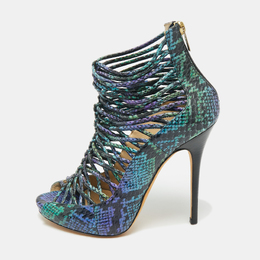 Jimmy Choo: Многоцветные сандалии 