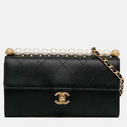 Chanel: Чёрный клатч 