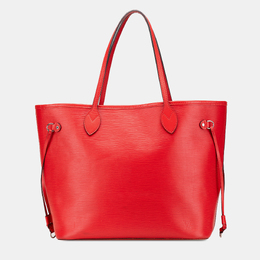 Louis Vuitton: Красная сумка  Neverfull MM