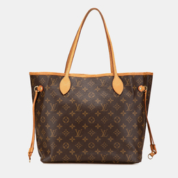 Louis Vuitton: Коричневая сумка  Neverfull MM