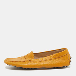 Tod's: Жёлтые мокасины 