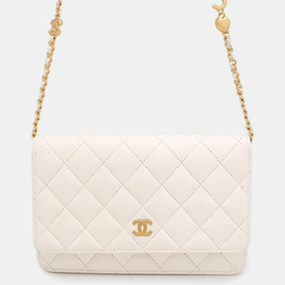 Chanel: Белый кошелёк 