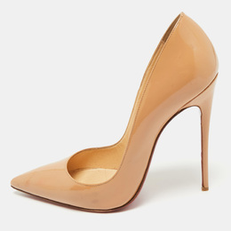 Christian Louboutin: Бежевые туфли  So Kate