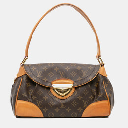 Louis Vuitton: Коричневая сумка 