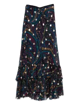 ETRO: Юбка с принтом 