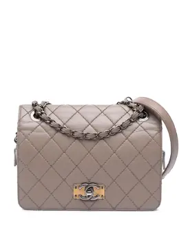 CHANEL Pre-Owned: Коричневая сумка 