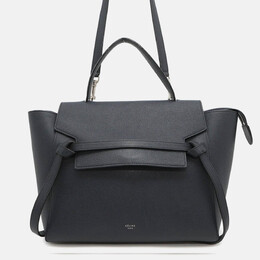 Celine: Синяя поясная сумка 