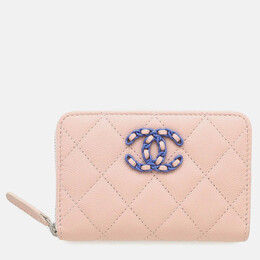 Chanel: Розовый кошелёк 