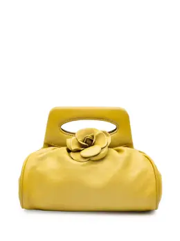 CHANEL Pre-Owned: Жёлтый клатч 