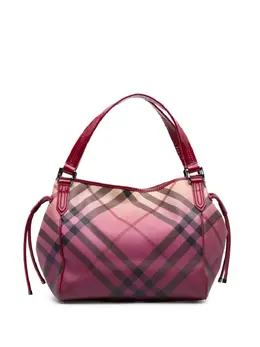 Burberry Pre-Owned: Розовая сумка-шоппер 