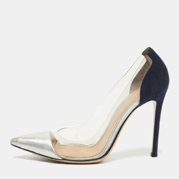 Gianvito Rossi: Голубые туфли  Plexi