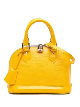 Louis Vuitton Pre-Owned: Жёлтая сумка 