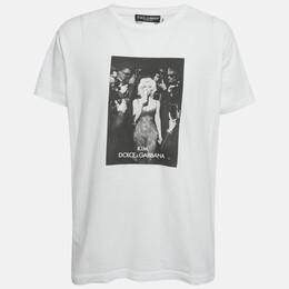 Dolce & Gabbana: Белая футболка  T