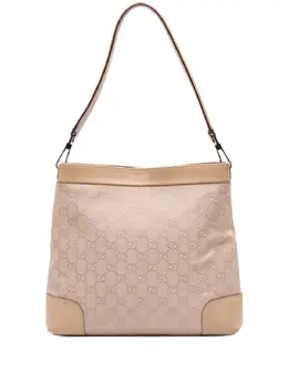 Gucci Pre-Owned: Коричневая сумка 