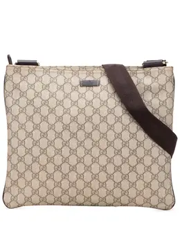 Gucci Pre-Owned: Коричневая сумка через плечо 