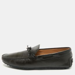 Tod's: Тёмные туфли  City Gommino