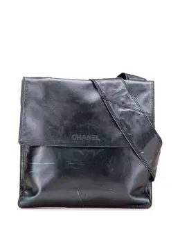 CHANEL Pre-Owned: Чёрная сумка 