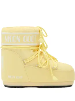 Moon Boot: Жёлтые ботинки 
