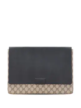 Gucci Pre-Owned: Чёрный клатч 