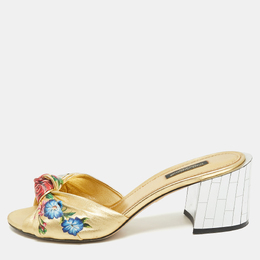 Dolce & Gabbana: Сандалии 