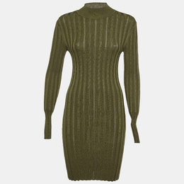 McQ by Alexander McQueen: Зелёное платье 
