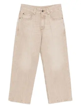 Brunello Cucinelli: Прямые джинсы 