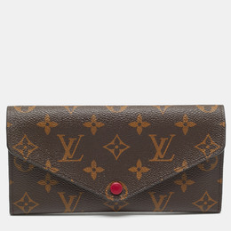 Louis Vuitton: Коричневый кошелёк 