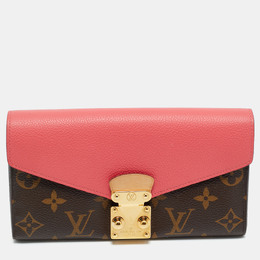 Louis Vuitton: Розовый кошелёк 