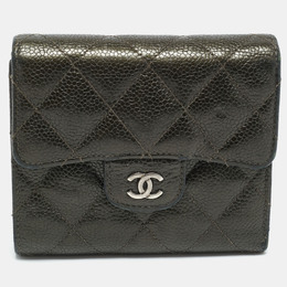 Chanel: Зелёный кошелёк 