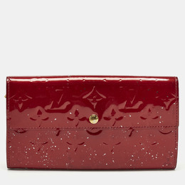 Louis Vuitton: Красный кошелёк 